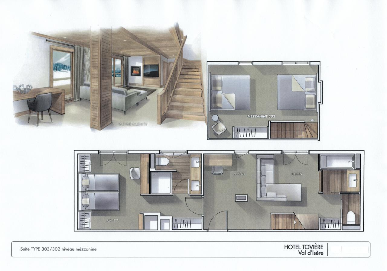 Hotel La Toviere Val-dʼIsère Zewnętrze zdjęcie
